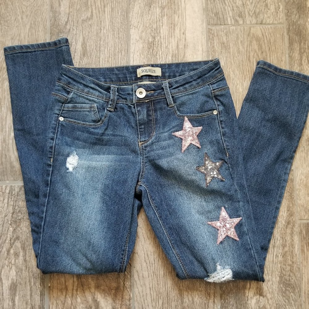 Squeeze Girl's Skinny Jeans Size 10